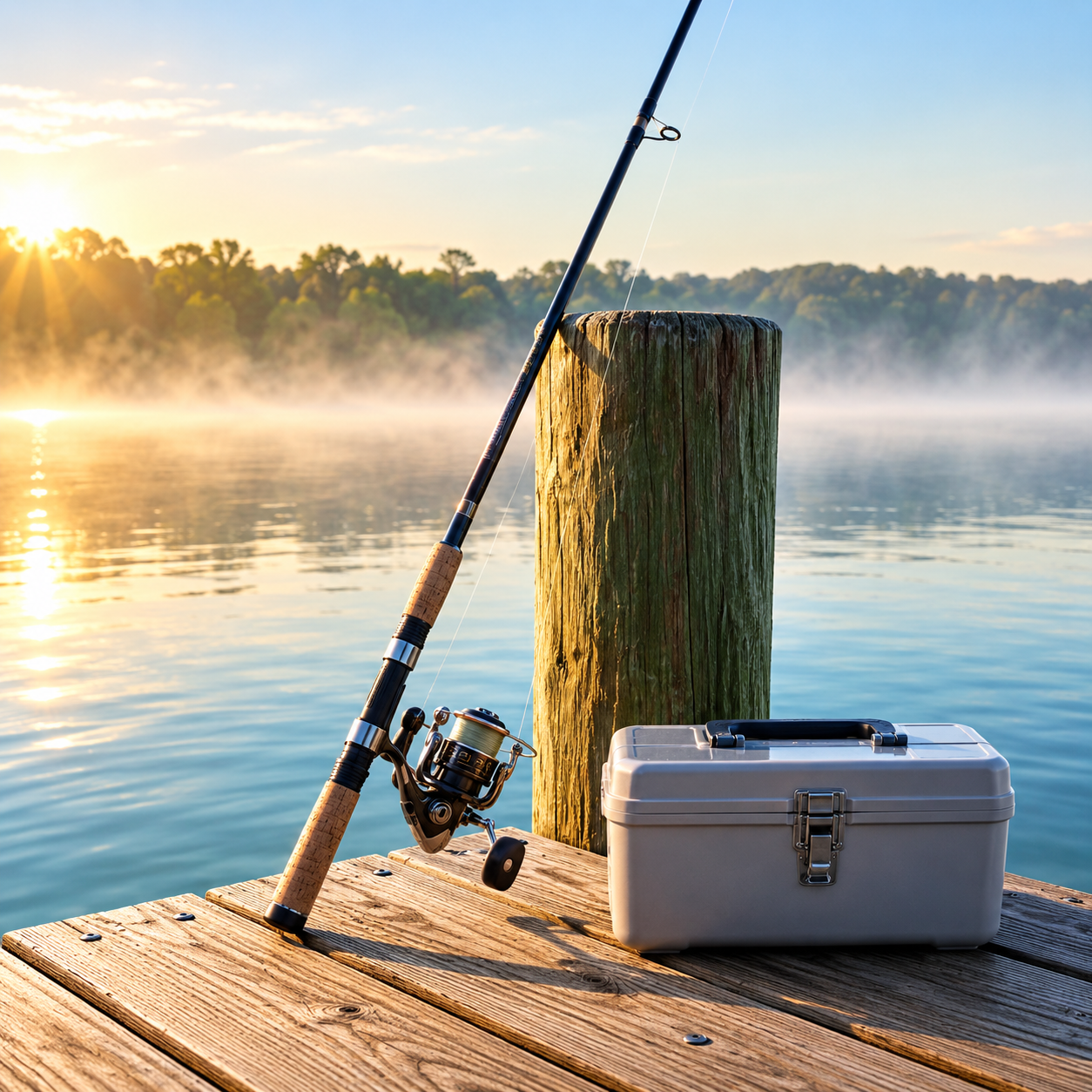 Fishing rods available for hire with Gold Coast BBQ Boat Hire